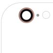 Rückkamera-Linse für iPhone 6/ 6S (Rose Gold) (Real Sapphire l Premium)