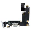 Ladebuchse Flexkabel für iPhone 6 Plus (Aftermarket) (Silber)