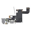 Ladebuchse Flexkabel für iPhone 6 (Aftermarket) (Space Grau)