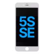 LCD Display Einheit für iPhone 5S/ SE (2016) (Aftermarket) (Weiß)