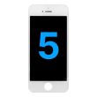 LCD Display Einheit für iPhone 5 (Aftermarket) (Weiß)