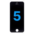 LCD Display Einheit für iPhone 5 (Aftermarket) (Schwarz)