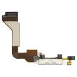 Ladebuchse Kabel für iPhone 4 (GSM) (Weiß)