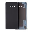 Rückseite Abdeckung mit Kameralinse für LG G8X ThinQ (Aurora Black)