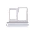 Sim Karte + SD Karte Schacht für LG Q6 (M700) (Silber)