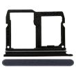 SIM-Kartenschacht für LG Stylo 4/ Stylo 4 Plus (Original) (Schwarz)