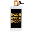 LCD Display Einheit für iPod Touch 5/ iPod Touch 6/ iPod Touch 7 (Weiß)