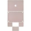 4-in-1 (Top, Bottom, Tastatur, Trackpad) Skin für MacBook 12" A1534 (Rose Gold)