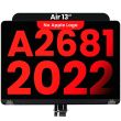 Komplette LCD Display Einheit für MacBook Air 13" (Mitternacht)