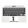 Top Case mit Tastatur (ISO UK) für MacBook Air 11" A1370 (2011)