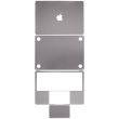 4-in-1 (Top, Bottom, Tastatur, Trackpad) Skin für MacBook Air 13" A2681 (2022)