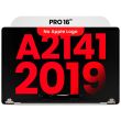 Komplette LCD Display Einheit für MacBook Pro 16" (A2141/ Mitte 2019) (Silber)