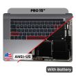 Top Case mit Akku und Tastatur (ANSI US) für MacBook Pro 15" A1707 (Space Grau)