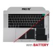 Top Case mit Akku und Tastatur (ISO UK) für MacBook Pro 15" A1707 (2016-2017)