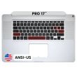 Top Case mit Tastatur (ANSI US) für MacBook Pro 17" A1297 (2009)