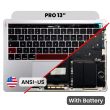 Top Case mit Akku und Tastatur (ANSI US) für MacBook Pro 13" A1706 (2016)