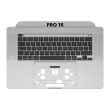 Top Case mit Tastatur (ISO UK) für MacBook Pro 16" A2141 (2019) (Space Grau)