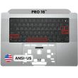 Top Case mit Tastatur (ANSI US) für MacBook Pro 16" A2991 (2023) (Space Grau)