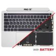 Top Case mit Akku und Tastatur (ANSI US) für MacBook Pro 13" A2338 (2020) (M1)