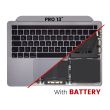 Top Case mit Akku und Tastatur (ISO UK) für MacBook Pro 13" A2338 (2020) Nr.2