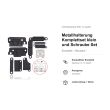 Metallhalterung Komplettset klein und Schraube Set für MacBook Pro 13" A2289