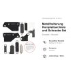 Metallhalterung Komplettset klein und Schraube Set für MacBook Pro 16" A2141
