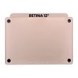 Bottom Hülle für MacBook Retina 12" (A1534/ Anfang 2015) (Rose Gold)