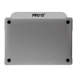Bottom Hülle für MacBook Pro 13" (A2289/ Anfang 2020) (Space Grau)