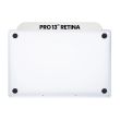 Bottom Hülle für MacBook Pro 13" Retina (A2159/ Mitte 2019) (Silber)