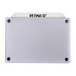 Bottom Hülle für MacBook Retina 12" (A1534/ Anfang 2015) (Silber)