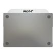 Bottom Hülle für MacBook Pro 14" (A2442/ Ende 2021) (Space Grau)