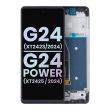 LCD Display mit Rahmen für Moto G24 (XT2423/ 2024)/ G24 Power (XT2425-1/ 2024)