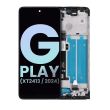 LCD Display mit Rahmen für Moto G Play (XT2413/ 2024) (Original) (All Colors)