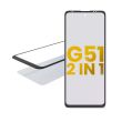 2-in-1 Front Glas mit OCA vormontiert für Motorola Moto G51 5G (XT2171/ 2021)