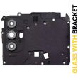 Rückkamera-Linse mit Halterung für Moto G Power (XT2165/ 2022) (Schwarz)