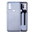 Rückglas für Moto G Power (XT2165/ 2022) (Aftermarket Plus) (Opal Silver)