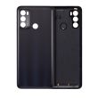 Rückglas für Motorola Moto G40 Fusion (XT2147-1/ 2021) (Schwarz)