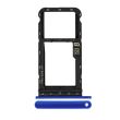 SIM-Kartenschacht für Moto G Power (XT2117/ 2021) (Original) (Glowing Blue)