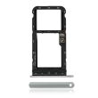 SIM-Kartenschacht für Moto G Power (XT2117/ 2021) (Original) (Hazy Silver)