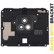 Rückkamera-Linse mit Halterung für Motorola Moto G Play (XT2093/ 2021) (Grau)