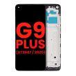 LCD Display mit Rahmen für Moto G9 Plus (XT2087/ 2020) (All Colors)