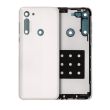 Rückglas für Motorola Moto G8 (XT2045-1/ 2020) (White Prism)