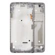 Mittelrahmen (mit Hardware-Taste) für Moto G Fast (XT2045-3/ 2020) (Pearl White)