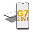 2-in-1 Front Glas mit OCA vormontiert für Motorola Moto G7 (XT1962/ 2019)