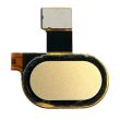 Home-Taste mit Flexkabel für Motorola Moto G5 (XT1670/ 2017) (Gold)