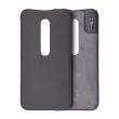 Rückglas für Motorola Moto G3 (XT1540/ 2015) (Schwarz)