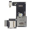 SIM-Kartenleser Flex mit Platine für Moto G2 (XT1068/ 2014) (Single Sim)