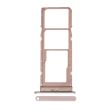 SIM-Kartenschacht Dual für Motorola Moto E40 (XT2159/ 2021) (Pink Clay)