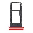 SIM-Kartenschacht Dual für Motorola Moto E7 (XT2095/ 2020) (Rot)