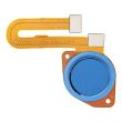 Fingerabdruck Leser mit Flexkabel für Moto E7 Plus (XT2081/ 2020) (Navy Blue)